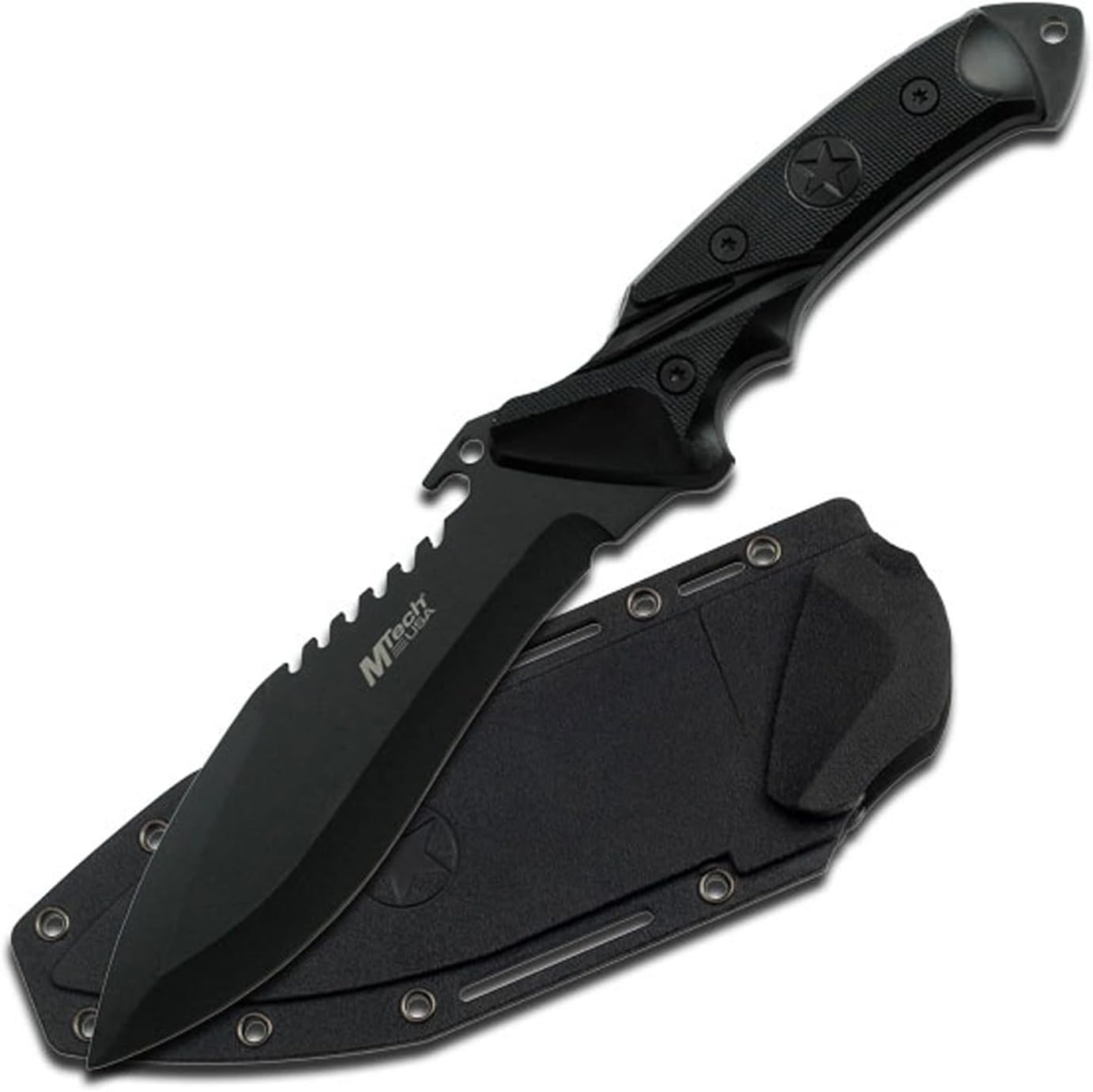  Features:          Fixed Blade Hunting Knife         10