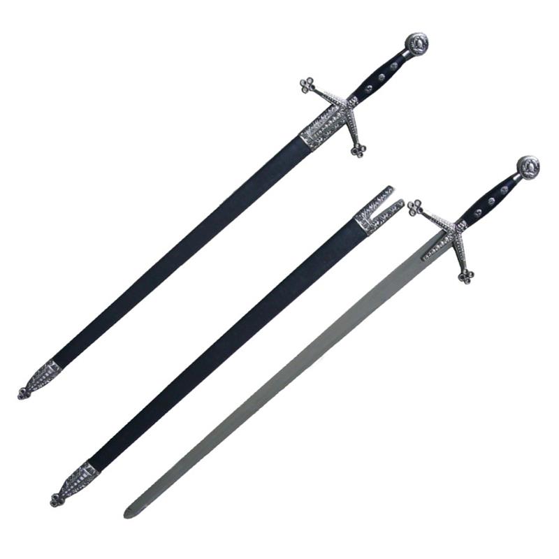 Celtic Medieval Scottish Royal Claymore Arming Sword With Scabba