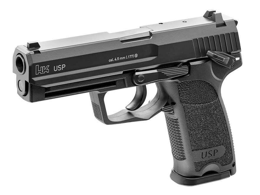 HK USP Blowback Air Pistol 177 Caliber BB Black