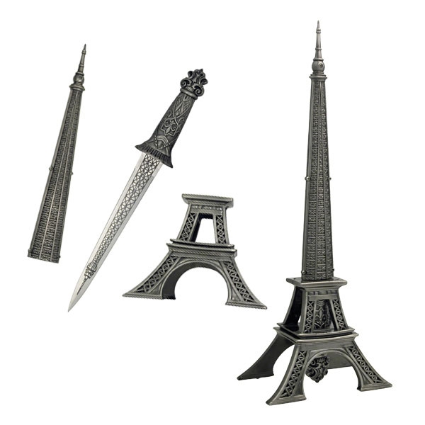 Eiffel Tower Design Fantasy Dagger