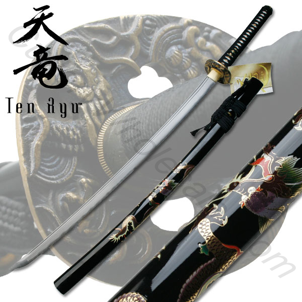 Ten Ryu Handmade Functional Samurai Sword