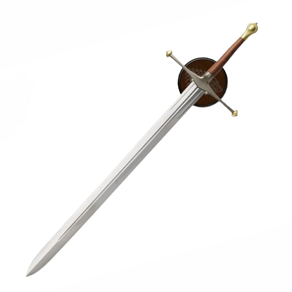 51 Inch Medieval Excalibur Ancestral Replica Sword With Display Wall