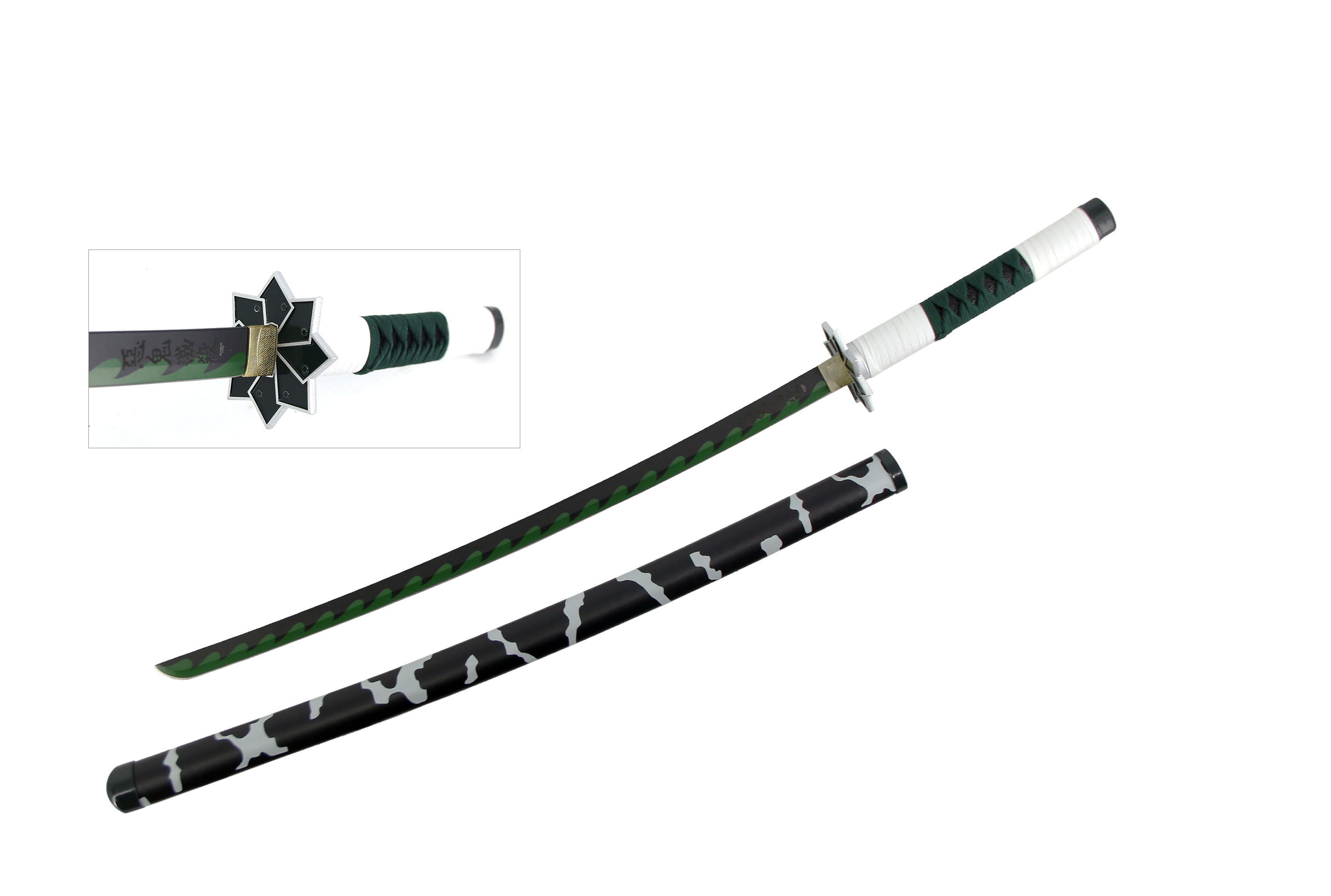 50 Inch Barbed Wire Hockey Stick Cosplay Foam-5E1-SI1092