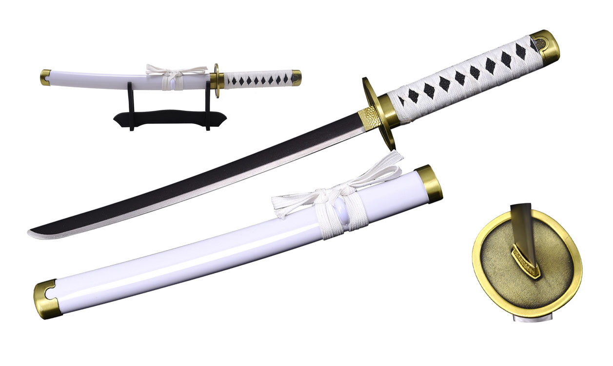 Roronoa Zoro Anime Mini Katana Fantasy Sword Cosplay Samurai Blade Replica 