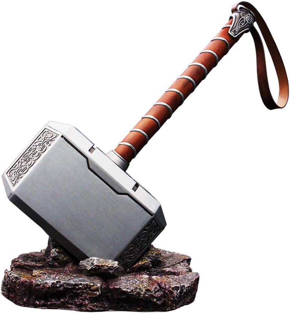 WOW !! Full Metal Avengers Thor Hammer 1/1 Size Thor Mjolnir Ham